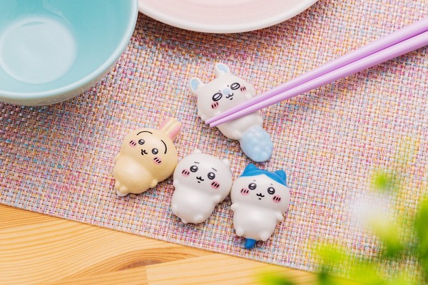 包括“奇卡瓦”在內的四種筷子休息很可愛！躺在你的背上裝飾餐桌