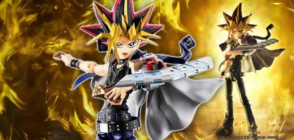 Yami Yugi，是“ Yu-Gi-Oh！”中最強大的決鬥者。現在可以作為三維數字提供！用“鏡面”效果重現強大的決斗場景